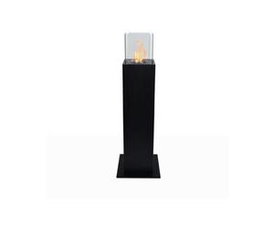 DIVINA FIRE DF94800 cheminée Extérieure Cheminée autonome Bioéthanol Noir