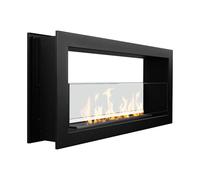 Divine Fire Cheminée bioéthanol encastrable biface biochemin 2 Lati 90x40 MONTEF