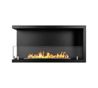 Divine Fire Cheminée bioéthanol encastrable d'angle biocheminée d'angle 90x45 SU