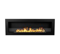 Divine Fire cheminée bioéthanol encastrable mur biochemin 120x40 Livourne 120 no