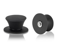 DIVORY Boutons universels pour Couvercle de poêle, poignées de Couvercle de poêle en Silicone résistant à la Chaleur, Boutons Souples antidérapants pour couvercles et couvercles d'ustensiles de cuisi