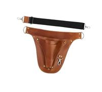 diwedaso Ceinture Porte-Outils de Jardinage, Sac de Rangement pour Outils de Jardinage, Ceinture Ajustable, Confort Optimal, Outils Facilement accessibles, Brun, 25 * 30 cm