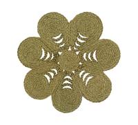 Dixie Set de Table Elin anemone Ø40 cm Avocado