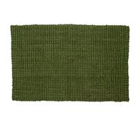 Dixie Tapis de porte Jute dark green 60x90 cm