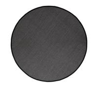 Dixie Tapis rond en sisal noir Jenny Noir Ø250 cm