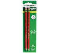 Dixon Ticonderoga 2 fils Rouge effaçable vérification Crayons 13901 - Lot de 12