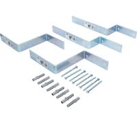 Diy 88315 | Lot de crochets muraux | pour ensembles de tables et bancs de brasserie | 4 rangées. | Système de suspension pour ensemble de tables de brasserie