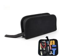DIYCUT Sac à Outils, Trousse à Outils, Sacoche a Outil, avec Fermeture Eclair et 13 Anneaux Réglables, Tool Organizer Bag Portable, Adapté aux Plombiers, Artisans, Électriciens, Ouvriers Bâtiment