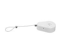 DIYEAH 1 Ensemble Enrouleur Automatique Cordon Rétractable Étui Filaire Antivol Rétractable Boîtier De Câble Antivol De Produit Électronique Fil Blanche Plastique