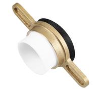 DIYEAH 1 Kit De Bride D'urinoir, Kit De Réparation De Bride De Toilette Avec Joint Mural, Bague D'étanchéité Pour Une Installation Rapide Et Facile, Idéal Pour Les Pièces De