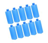 DIYEAH 10 Pièces Blocs Réfrigérants Réutilisables pour Glacière Air Cooler, Design Pe, Refroidissement Rapide, pour Camping et Bureau en Été