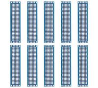 DIYEAH 10 Pièces Cartes de Circuits Imprimés Double Face, Panneau CNC en Époxy, Dimensions 2x8 Cm, pour Expériences Électriques et Ingénierie