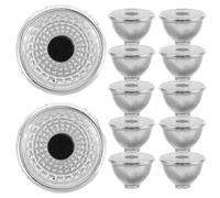 DIYEAH 100 Pièces Couvercle de Lampe Projecteur en Plastique Abat-jour en Plastique pour Projecteur Yeux D’animaux pour Statues de Jardin Facile à Installer Résistant la Réutilisable