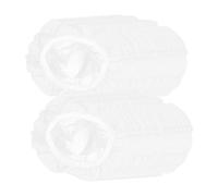 DIYEAH 100Pcs Filet de Filtre d'Évier Cuisine en Polyester Blanc, Maillage Fin, Facile à Remplacer, pour Évier et Bac à Légumes, Accessoire Anti-Bouchon Pratique