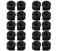 DIYEAH 20 isolateurs en caoutchouc pour support de capot moteur, 0,94 x | Œillet de protection moteur anti-vibrations et anti-bruit, installation facile