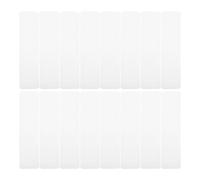 DIYEAH 48 Paires Ruban Auto-agrippant Adhésif à Scratch Résistant en Nylon Blanc avec Forte Adhérence, Forme Carrée, pour Maison et Véhicules, Usage Polyvalent
