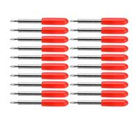 DIYEAH 50 Pcs Lames de Coupe Vinyle 45° en Acier Tungstène pour Film Réfléchissant et Autocollant