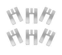 DIYEAH 6 Pièces Outil de Finition avec Clip Acier Inoxydable pour Vannerie Rotin Aiguille de Serrage Outil Pratique pour Panier pour Artisanat