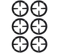 DIYEAH 6 Pièces Supports de Casserole Lot de Porte Pots à pour Cuisinière à pour de Brûleur et Optimiser Espace de Cuisine