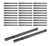 DIYEAH 800 Pièces Lot de 2.0mm Hb Noir pour Porte- Automatiques Recharge en Plastique pour Dessin et Écriture, pour Étudiants et Professionnels