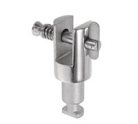 DIYEAH Acier Inoxydable Support de Bimini Argenté à Dégagement Rapide | Installation Rapide et Protection Anticorrosion, Stabilité Améliorée, Compatible Aménagements de Pont et Bateaux