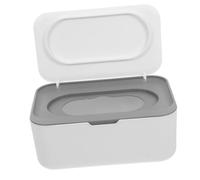DIYEAH Boîte Distributrice de Lingettes Rechargeable avec Couvercle Porte-lingettes pour Voiture et Maison Seau à Lingettes pour Salle de Bain