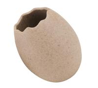 DIYEAH Bol Œuf Cassé en Céramique 80ml, Forme Coquille Créative | Petit Vase Céramique, Usage Repas et Extérieur, Surface Lisse Arrondie, 80ml