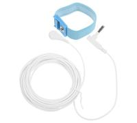 DIYEAH Bracelet Antistatique Clip Sécurisé de Mise à Terre, pour | Bande Ajustable, Protection L'électricité Statique, Usage Électronique, Câble Tressé et Métal Couleur Aléatoire