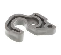 DIYEAH Butée de Porte de Réfrigérateur Loquet de Porte Butée de Charnière Clip de Blocage Noir Remplacement pour Loquet de Congélateur