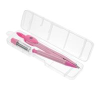 DIYEAH Compas Portable Métal Outil de Dessin Haute Précision Résistant pour Étudiants la Maison Boîte de Recharges 12.00x2.50x1.00cm