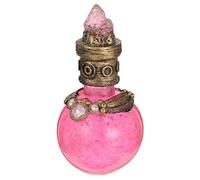 DIYEAH Décor de Bouteille Sirène en Résine Brillante pour Bureau, Noël | Figurine Délicate aux Couleurs Vives, Texture Lisse, Style Chic, Présent Créatif pour Voiture ou Commode Couleur Aléatoire