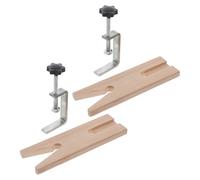 DIYEAH Étaux D'établi Robustes 2 Pièces pour Métal et Bijoux, Serrage Rapide en Bois et Fer, Pince Portable pour Atelier de Soudure Facile à Utiliser
