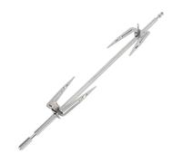 Diyeah Fourchettes Rotatives Pour RôTisserie En Acier Inoxydable | Acier Inoxydable, RéGlage Par Vis MoletéE, Insertion Et Retrait Faciles