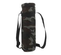 DIYEAH Housse Gourde Camouflage en Tissu 1,5l Portable et Résistante aux Chocs pour Randonnée et Vélo Sacoche Pratique pour Bouteille d'eau