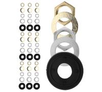 DIYEAH Kit de Pièces de Fixation pour Horloge à Quartz, 20 Ensembles
