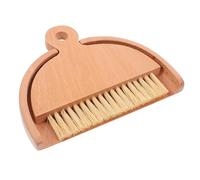DIYEAH Lot 2 Mini Balai à Main Sisal, Brosse Nettoyage Clavier Bureau Voiture, Pelle et Balayette Bois Maison Voyage, Set de Nettoyage Compact