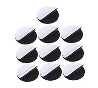 DIYEAH Lot De 10 Pastilles Adhésives Auto-agrippantes De 100 Mm Tenue Solide Et Résistante À Leau Pour La Maison Et Le Bureau