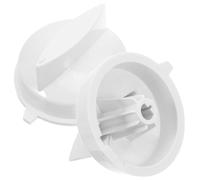 DIYEAH Lot de 2 boutons de minuterie universels en plastique en forme de D, accessoires de remplacement pour autocuiseur et four électriques, 43,6 mm