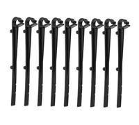 DIYEAH Lot De 20 Clips De Fixation Pour Filtre De Gouttière Pinces De Protection Pour Gouttière Crochets De Protection Pour Gouttière Filtre Crépine Clip Pour Filet De Gouttière