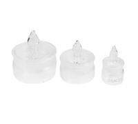 DIYEAH Lot de 3 bocaux de pesée en verre pour laboratoire, couvercle | Bocal de pesée en verre pour laboratoire (6, 26, 50 ml), forme plate et basse, pour le stockage d'échantillons
