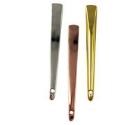 DIYEAH Lot de 3 Spatules à Crème en Alliage de Zinc, Applicateurs pour Facial et Soins du Visage, Cuillères de Maquillage Pratiques et Solide, Outil pour Application Couleur Aléatoire