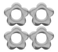 DIYEAH Lot de 4 billes de tamis à matcha en acier inoxydable de 1,5 cm (0,6 pouce), motif fleur de cerisier, pour un matcha plus fin et plus lisse.