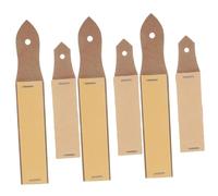 DIYEAH Lot de 6 Papiers de Verre pour Crayon de Dessin, Facile à Tenir Ranger, pour Artistes Débutants et Croquis en Extérieur