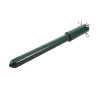 DIYEAH Métal Rehausseur de Sapin de Noël Tube Vert, Réglable | Tube D’extension pour Arbre Artificiel, Calibre Haut 4cm et Inférieur 3cm, Vis Incluses, Salon ou Bureau