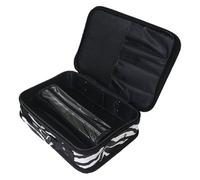 DIYEAH Paquet de Rangement pour Tondeuse Cheveux et Accessoires de Coiffure, Mallette Compacte et Légère en Texture Grainée, Organiseur Professionnel Portable pour Ciseaux et Outils