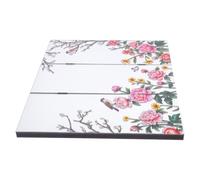 DIYEAH Paravent Pliant Traditionnel en Acrylique Style Chinois pour Maison et Bureau, Écran Décoratif Léger et Gain de Place, Séparateur Miniature Élégant Asiatique