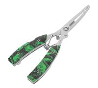 DIYEAH Pince de Pêche Compacte Multifonctionnelle, Coupe-Fil, Tête Courbe | Alliage D'aluminium, Surface Lisse et Sûre, Accessoire Pratique pour Ligne, Usage Quotidien