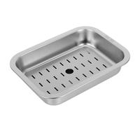 DIYEAH Plaque de Cuisson avec Grille de Refroidissement Intégrée en Acier Inoxydable Facile à Nettoyer, Solide, pour Griller et Rôtir Cuisine