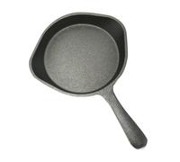 DIYEAH Poêle à Omelette Mini en Fonte Antiadhésive pour Maison Restaurant | Noire, Nettoyage Facile et Gain de Temps, Format Compact pour Œufs, Crêpes et Cuisson Quotidienne