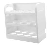 DIYEAH Porte Œufs Réfrigérateur Couches Organisateur Pratique de Rangement pour Œufs avec Design pour Cuisine et Réfrigérateur